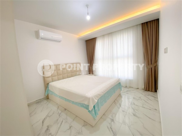 Двухкомнатная квартира, 60м² в центре Алании, в современном комплексе с инфраструктурой-id-1672-фото-5