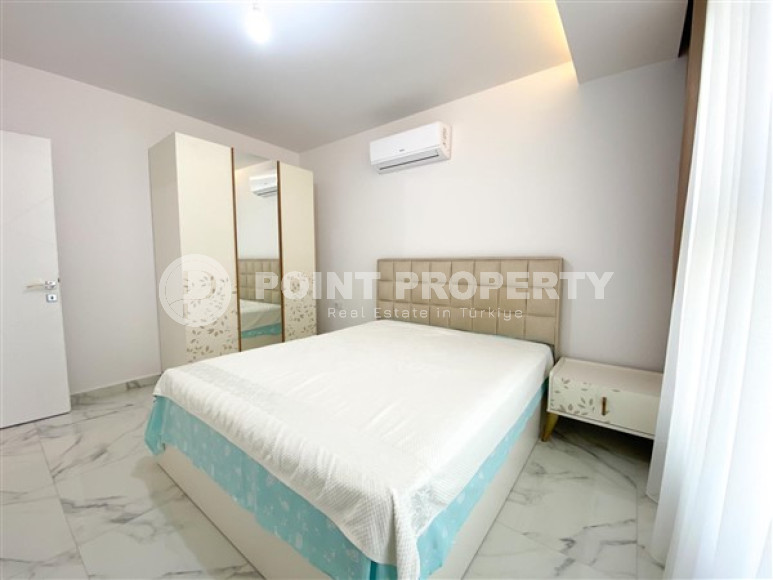 Двухкомнатная квартира, 60м² в центре Алании, в современном комплексе с инфраструктурой-id-1672-фото-6