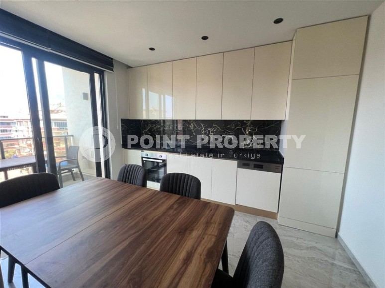 Меблированный дуплекс 100 м² в Оба: 250 м до моря с великолепным видом-id-8611-фото-5