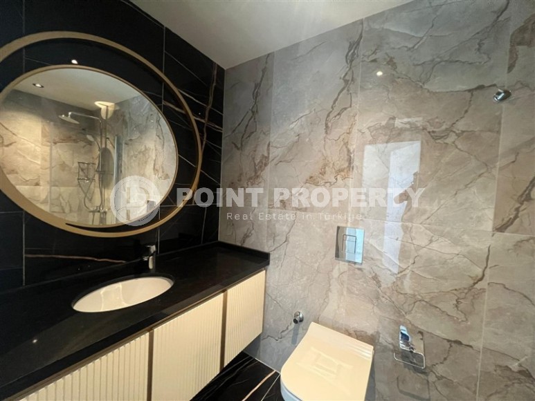 Меблированный дуплекс 100 м² в Оба: 250 м до моря с великолепным видом-id-8611-фото-9