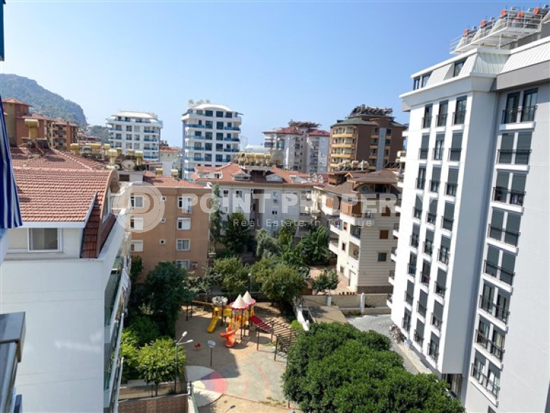 Двухкомнатная квартира, 60м² в центре Алании, в современном комплексе с инфраструктурой-id-1672-фото-12