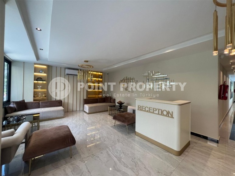 Меблированный дуплекс 100 м² в Оба: 250 м до моря с великолепным видом-id-8611-фото-18