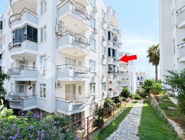 Квартира 1+1, с мебелью и бытовой техникой, в 500 метрах от моря, в центре района Тосмур-id-6687-фото-4