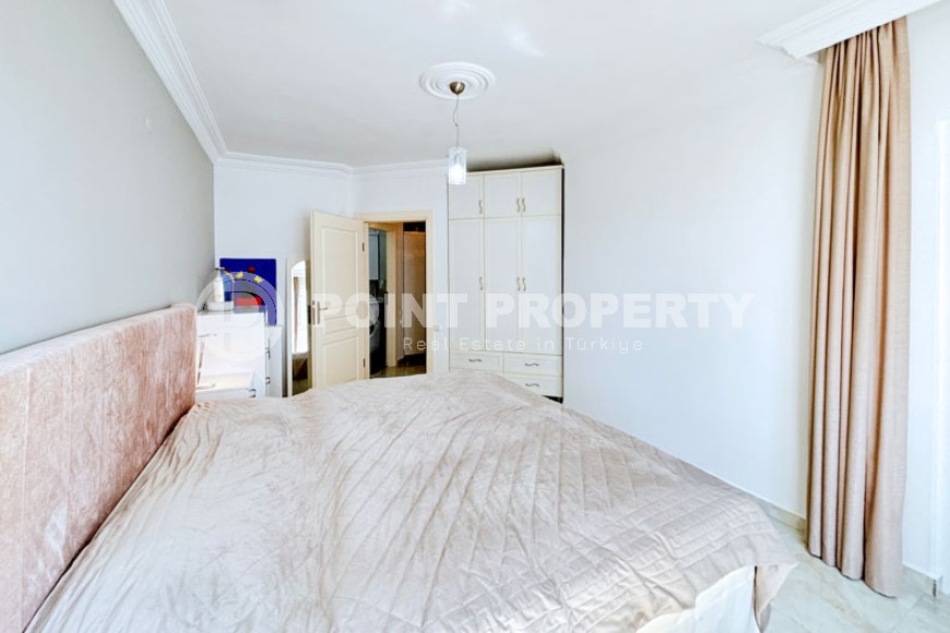 Квартира 1+1, с мебелью и бытовой техникой, в 500 метрах от моря, в центре района Тосмур-id-6687-фото-14