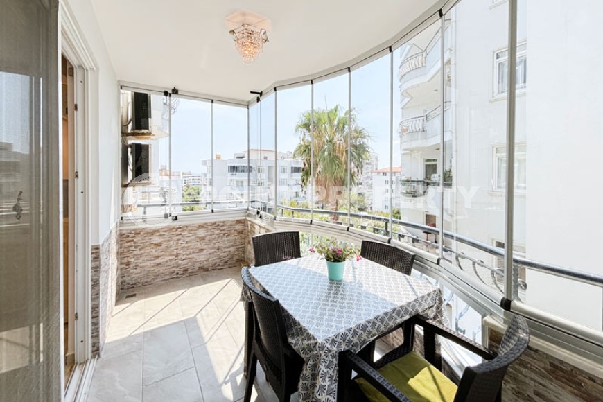 Квартира 1+1, с мебелью и бытовой техникой, в 500 метрах от моря, в центре района Тосмур-id-6687-фото-21