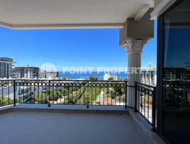 Видовая трехкомнатная квартира, 100м², в комплексе премиум класса у моря, в Каргыджаке, Алания-id-1674-фото-2