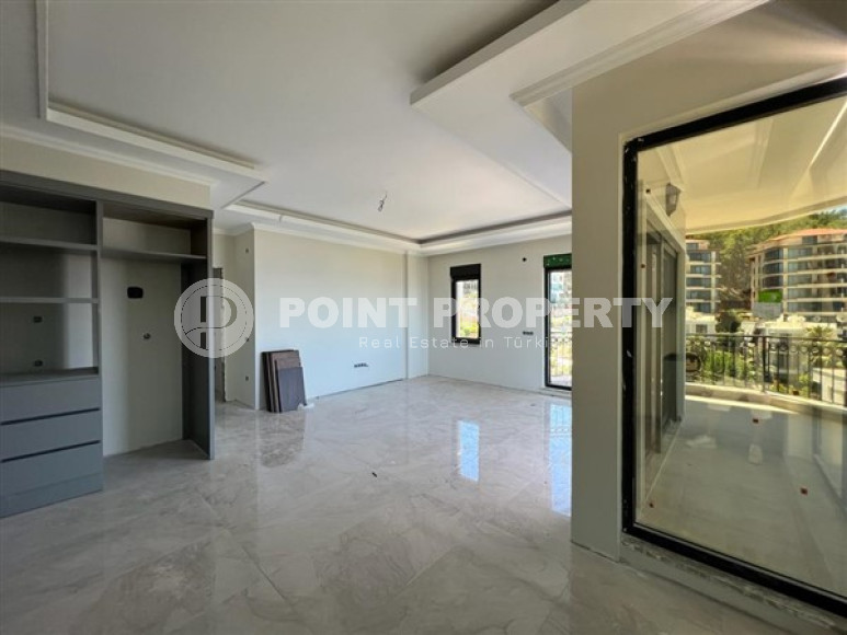 Видовая трехкомнатная квартира, 100м², в комплексе премиум класса у моря, в Каргыджаке, Алания-id-1674-фото-16