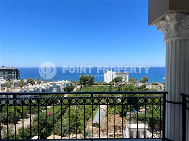 Видовая трехкомнатная квартира, 100м², в комплексе премиум класса у моря, в Каргыджаке, Алания-id-1674-фото-21