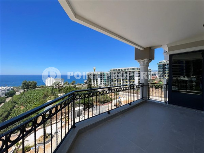 Видовая трехкомнатная квартира, 100м², в комплексе премиум класса у моря, в Каргыджаке, Алания-id-1674-фото-22