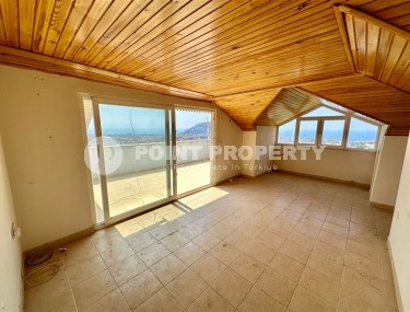 Дуплекс 110 м² в центре Аланьи с потрясающим видом на море, ВНЖ-id-8640-фото-5