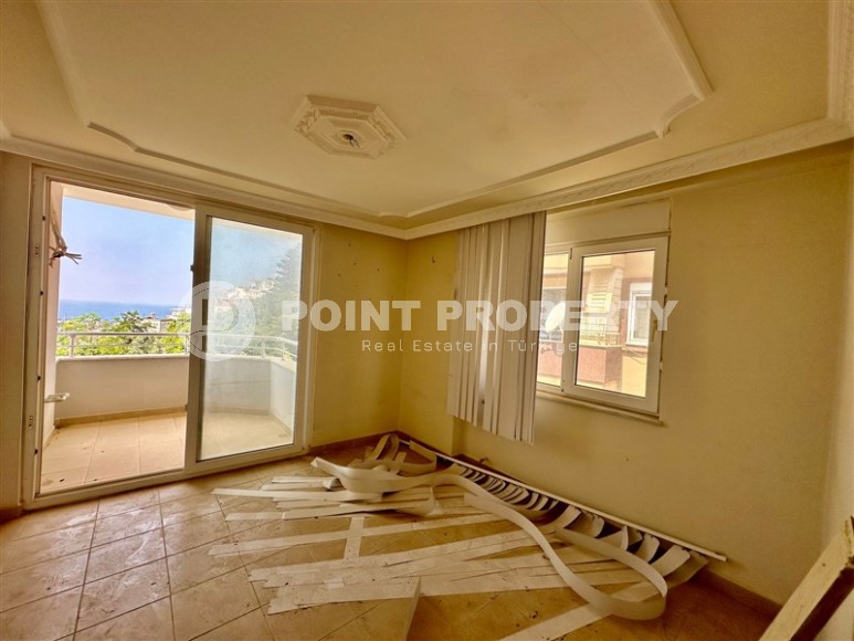 Дуплекс 110 м² в центре Аланьи с потрясающим видом на море, ВНЖ-id-8640-фото-6