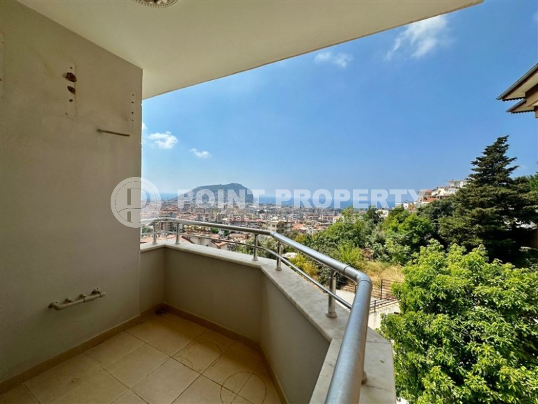 Дуплекс 110 м² в центре Аланьи с потрясающим видом на море, ВНЖ-id-8640-фото-11