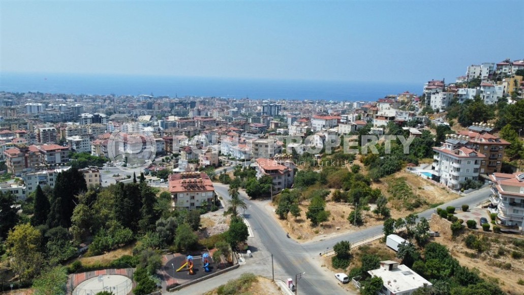 Дуплекс 110 м² в центре Аланьи с потрясающим видом на море, ВНЖ-id-8640-фото-15