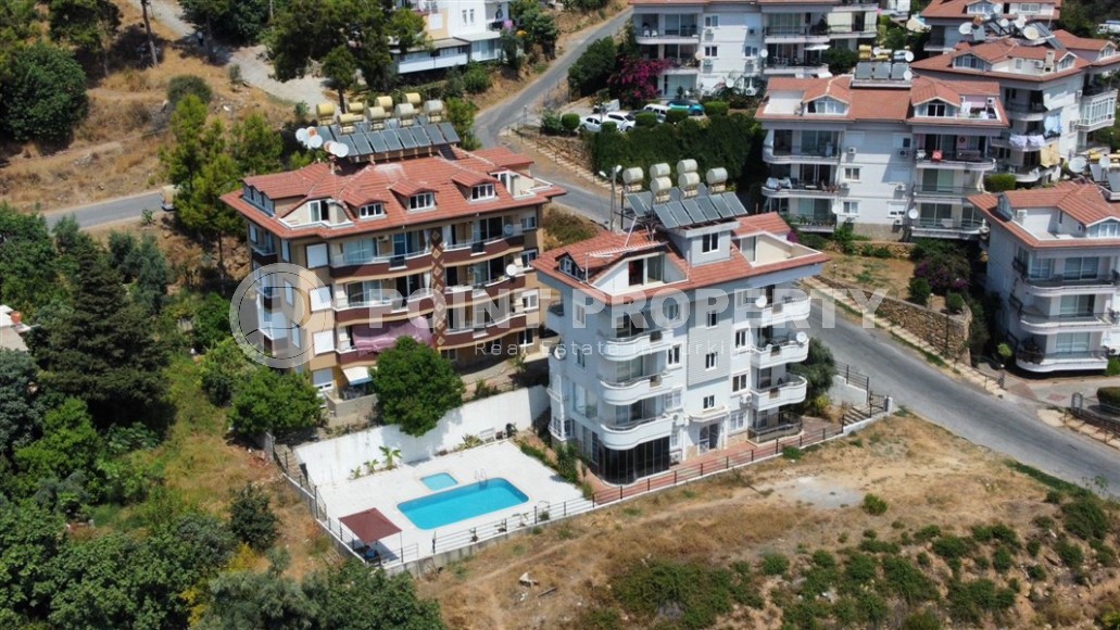 Дуплекс 110 м² в центре Аланьи с потрясающим видом на море, ВНЖ-id-8640-фото-18