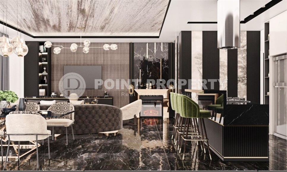 Элитные виллы под гражданство в центральном районе Джикджилли, личный инфинити бассейн.-id-1095-фото-15