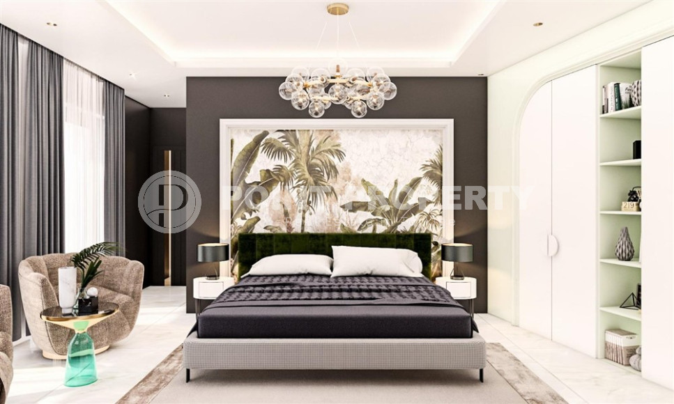 Элитные виллы под гражданство в центральном районе Джикджилли, личный инфинити бассейн.-id-1095-фото-19