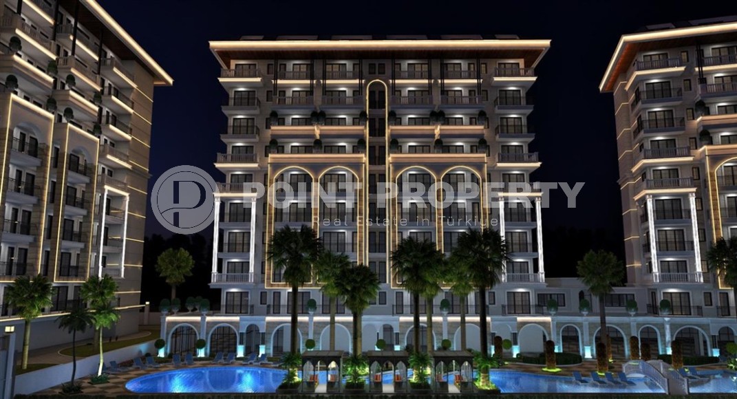 Видовая квартира 1+1 в шикарном комплексе в районе Клеопатры-id-8685-фото-5