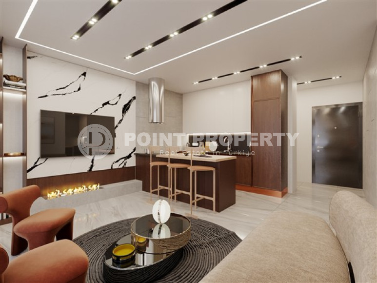 Стартовые цены нового инвестиционного проекта премиум класса в Конаклы, 300м от моря-id-1679-фото-27