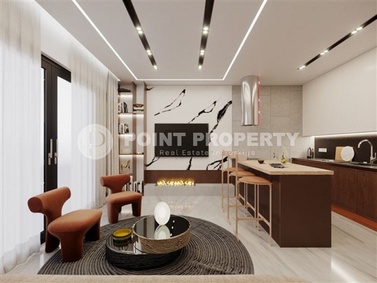 Стартовые цены нового инвестиционного проекта премиум класса в Конаклы, 300м от моря-id-1679-фото-29