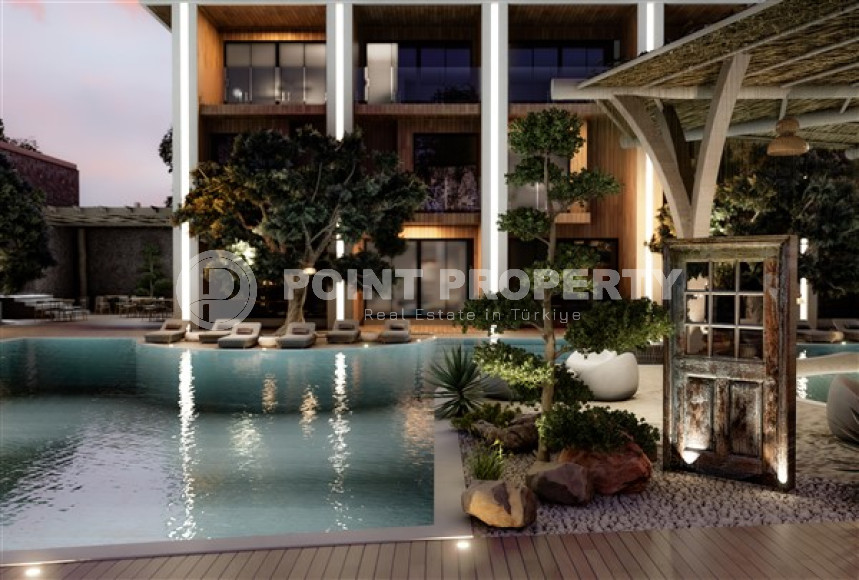 Стартовые цены нового инвестиционного проекта премиум класса в Конаклы, 300м от моря-id-1679-фото-32