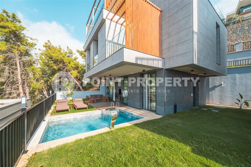 Виллы  в Аланьи, в районе Конаклы.-id-1053-фото-15