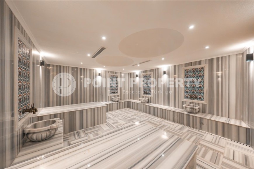 Виллы  в Аланьи, в районе Конаклы.-id-1053-фото-21