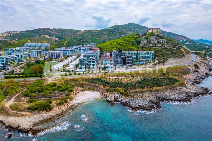 Furnished apartment 110 m² on the beach with panoramic sea view in Kargicak-id-8705-photo-14