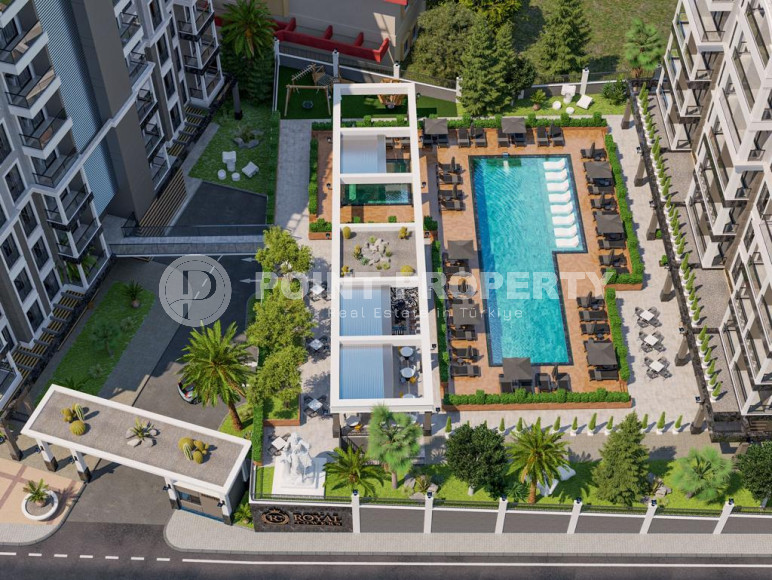 Инвестиционный проект премиум класса в доступности от пляжа Клеопатра. Алания, Центр.-id-1097-фото-4