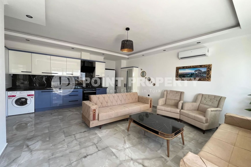 Стильная квартира 60 м² с мебелью в Махмутларе-id-8711-фото-3