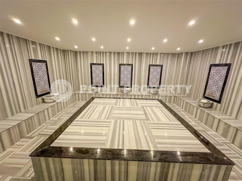 Современная квартира 55 м² в Махмутларе в комплексе с богатой инфраструктурой-id-8715-фото-14