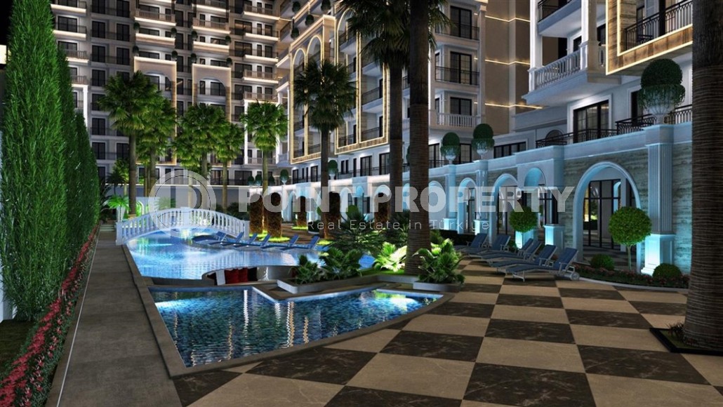 Современная квартира 60 м² в престижном комплексе в центре Аланьи-id-8720-фото-3