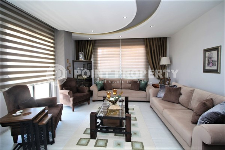 Видовая квартира 3+1, 135м², с отдельной кухней, в комплексе с инфраструктурой в районе Алании Тосмур-id-1682-фото-5