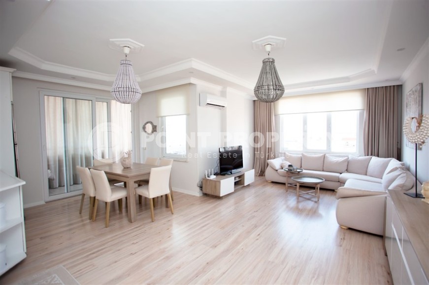 Просторная квартира 120 м² с видом на море в Тосмуре, ВНЖ-id-8737-фото-2