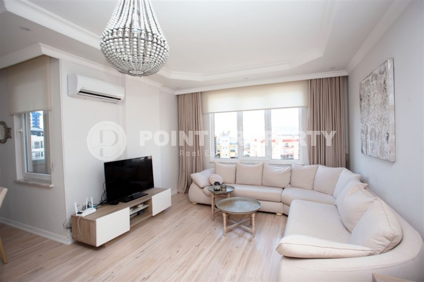 Просторная квартира 120 м² с видом на море в Тосмуре, ВНЖ-id-8737-фото-3