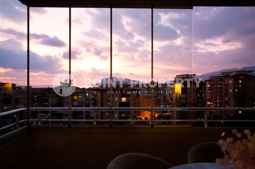 Просторная квартира 120 м² с видом на море в Тосмуре, ВНЖ-id-8737-фото-8