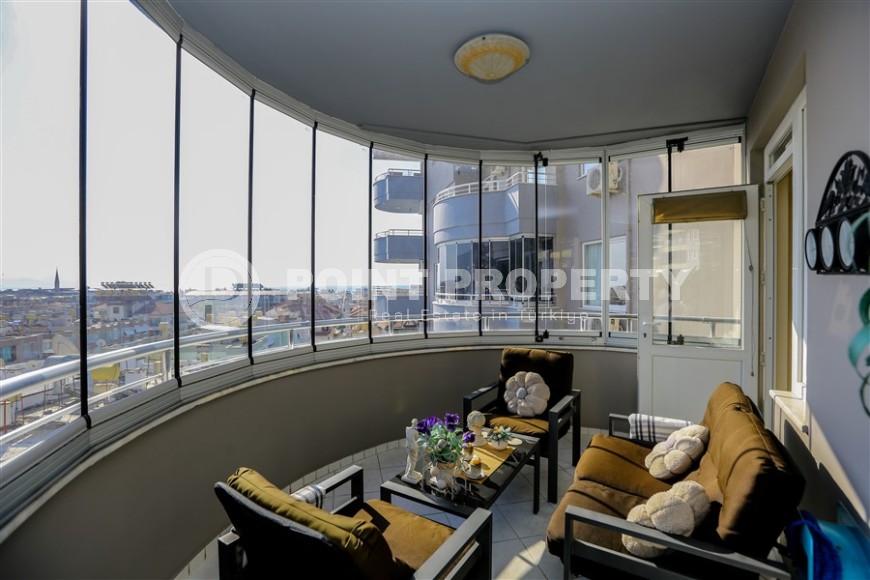 Квартира 100 м² в центре Аланьи, с отдельной кухней и ВНЖ-id-8738-photo-12