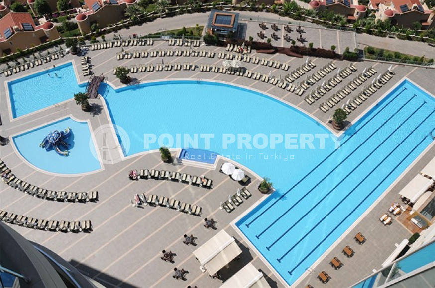 Элегантная четырехкомнатная квартира, 140м² в Каргыджаке в знаменитом комплексе - Gold City-id-1683-фото-5