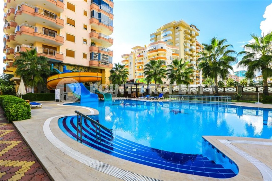 Прекрасная квартира с видом на море, 120 м² в районе Махмутлар-id-8745-фото-2