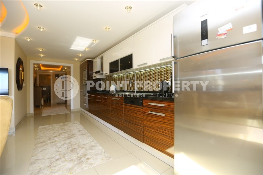 Прекрасная квартира с видом на море, 120 м² в районе Махмутлар-id-8745-фото-3