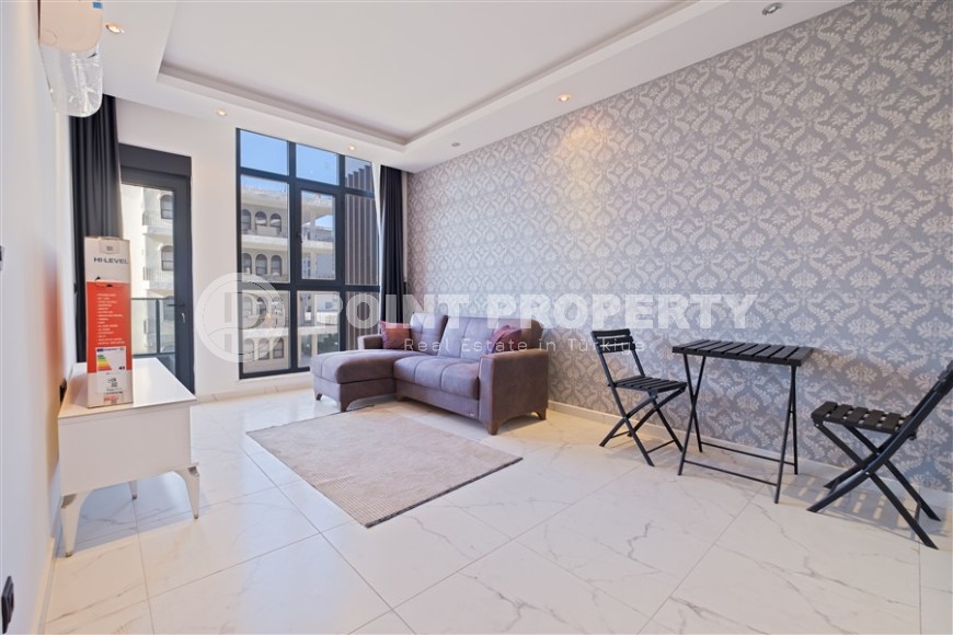 Новые апартаменты в Махмутларе — 1+1 квартира, 54 м²-id-8749-фото-3