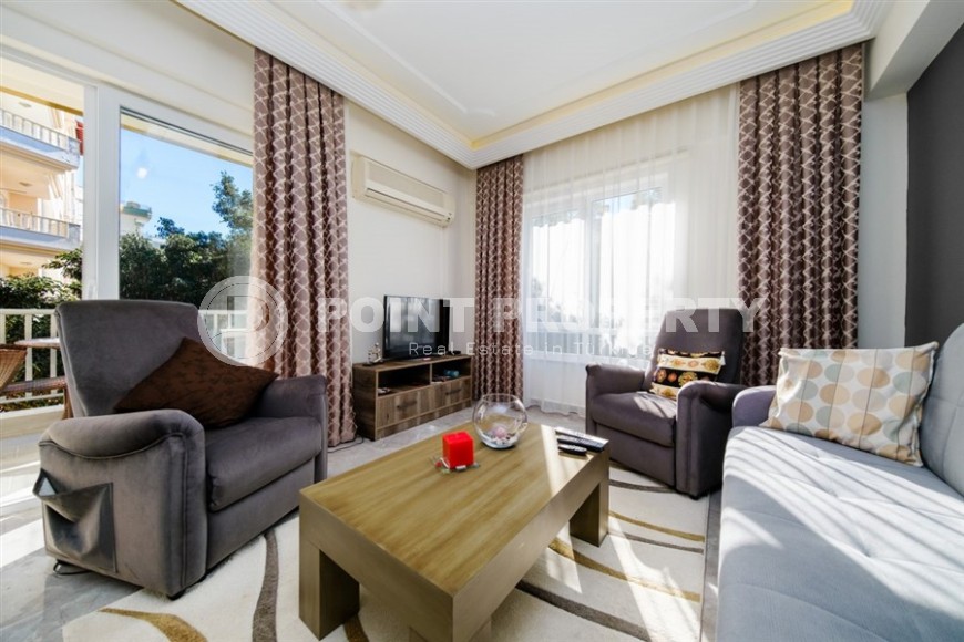 Уютная квартира 75 м² в центре Аланьи рядом с пляжем Клеопатры-id-8757-фото-2