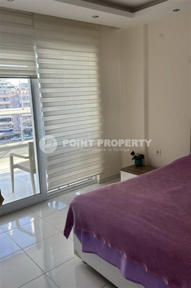 Просторная квартира 65 м² с застекленным балконом в Махмутларе, рядом с морем-id-8767-фото-6