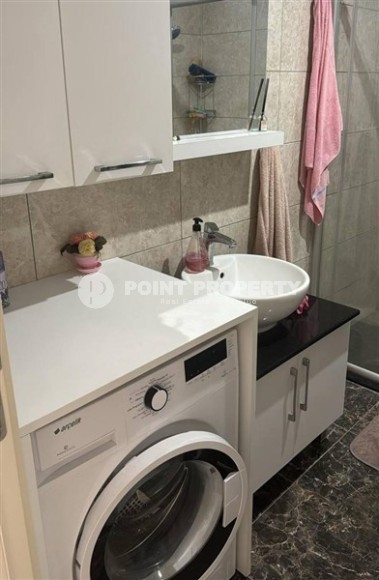 Просторная квартира 65 м² с застекленным балконом в Махмутларе, рядом с морем-id-8767-фото-9