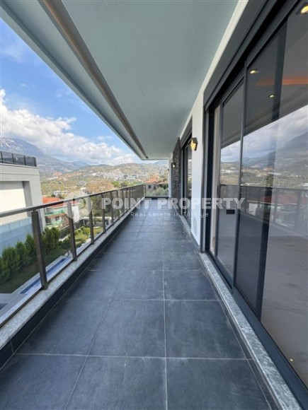 Трехэтажная вилла 460м2, с личным бассейном в Каргыджаке, 1300м до Средиземного моря-id-2384-фото-29