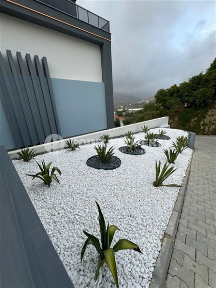 Трехэтажная вилла 460м2, с личным бассейном в Каргыджаке, 1300м до Средиземного моря-id-2384-фото-34