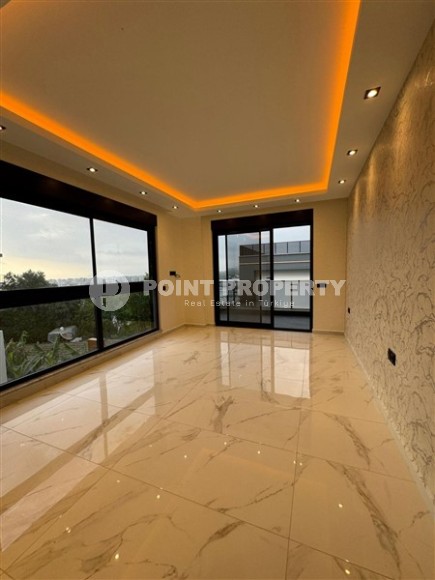 Трехэтажная вилла 460м2, с личным бассейном в Каргыджаке, 1300м до Средиземного моря-id-2384-фото-42