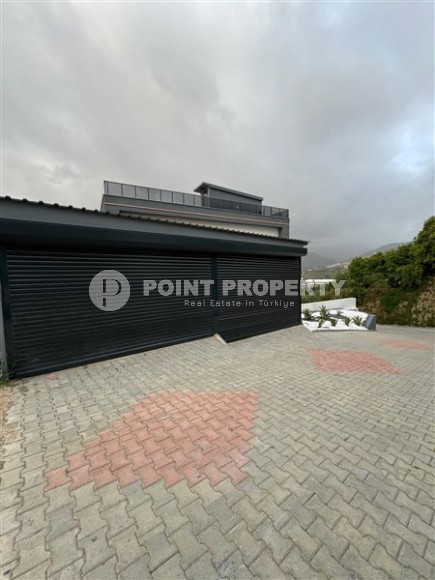 Трехэтажная вилла 460м2, с личным бассейном в Каргыджаке, 1300м до Средиземного моря-id-2384-фото-45