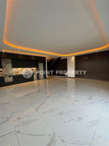 Трехэтажная вилла 460м2, с личным бассейном в Каргыджаке, 1300м до Средиземного моря-id-2384-фото-52