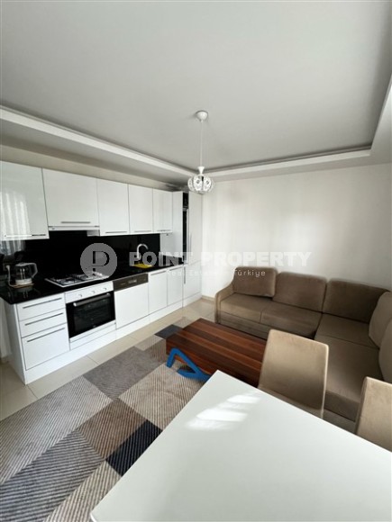 Стильная 60 м²  квартира с мебелью в центре Аланьи, рядом с пляжем Клеопатры-id-8780-фото-3