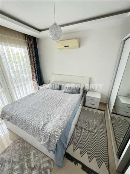 Стильная 60 м²  квартира с мебелью в центре Аланьи, рядом с пляжем Клеопатры-id-8780-фото-5